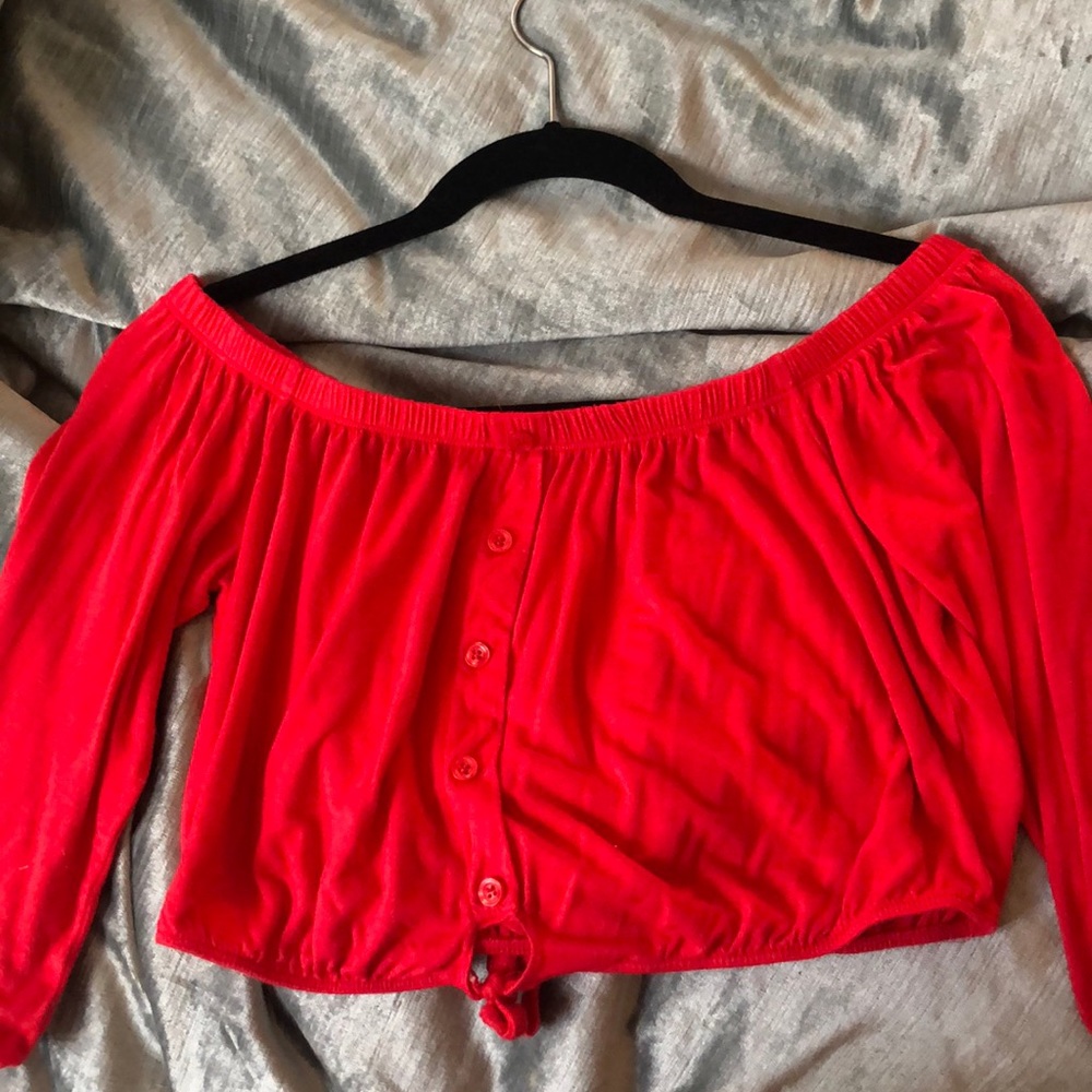 Off the shoulder pacsun top